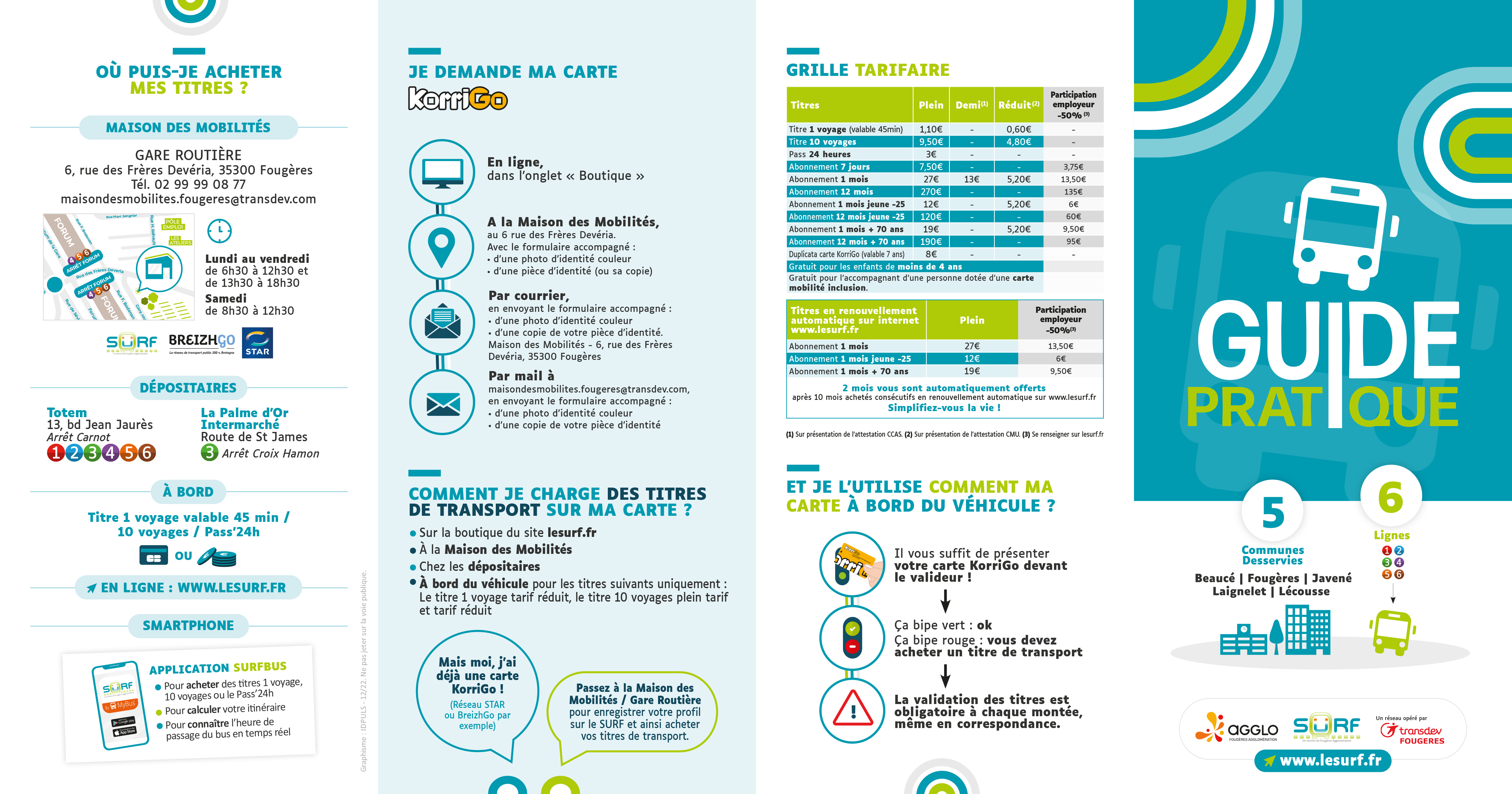 Guide pratique pour prendre le bus à Fougères