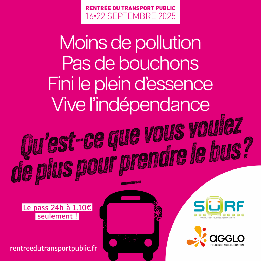 Rentrée du transport public 2025